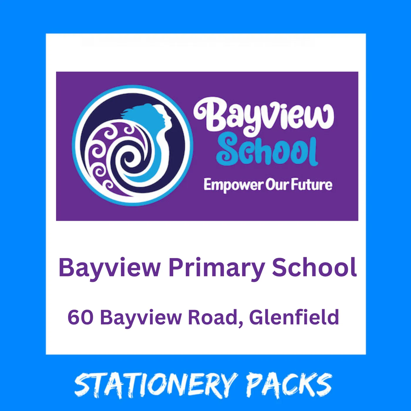 Bayview Primary School Stationery Pack 2025 Year 2