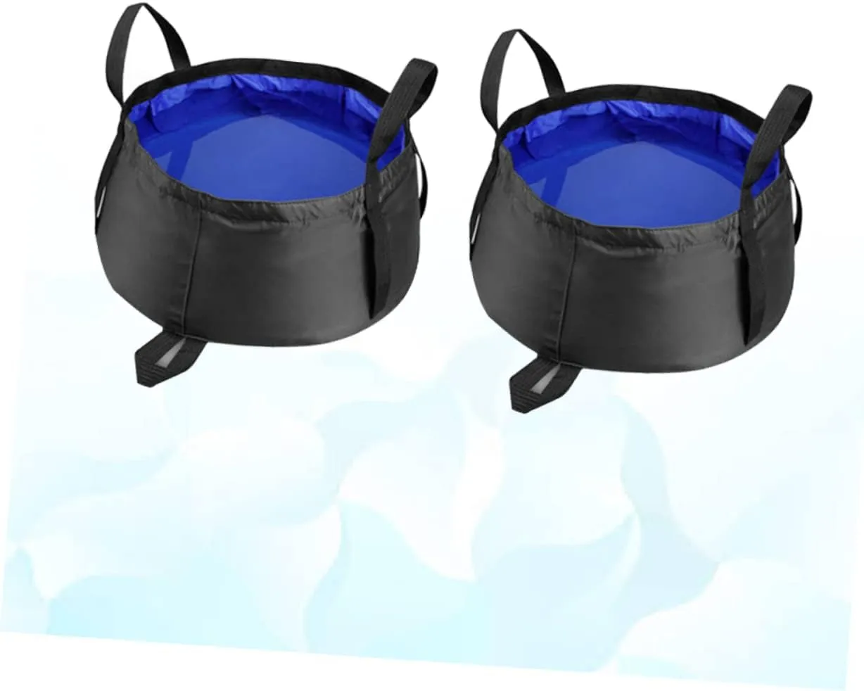 BESPORTBLE 4 Pcs Collapsible Water Container Travel Foldable Outdoor Product