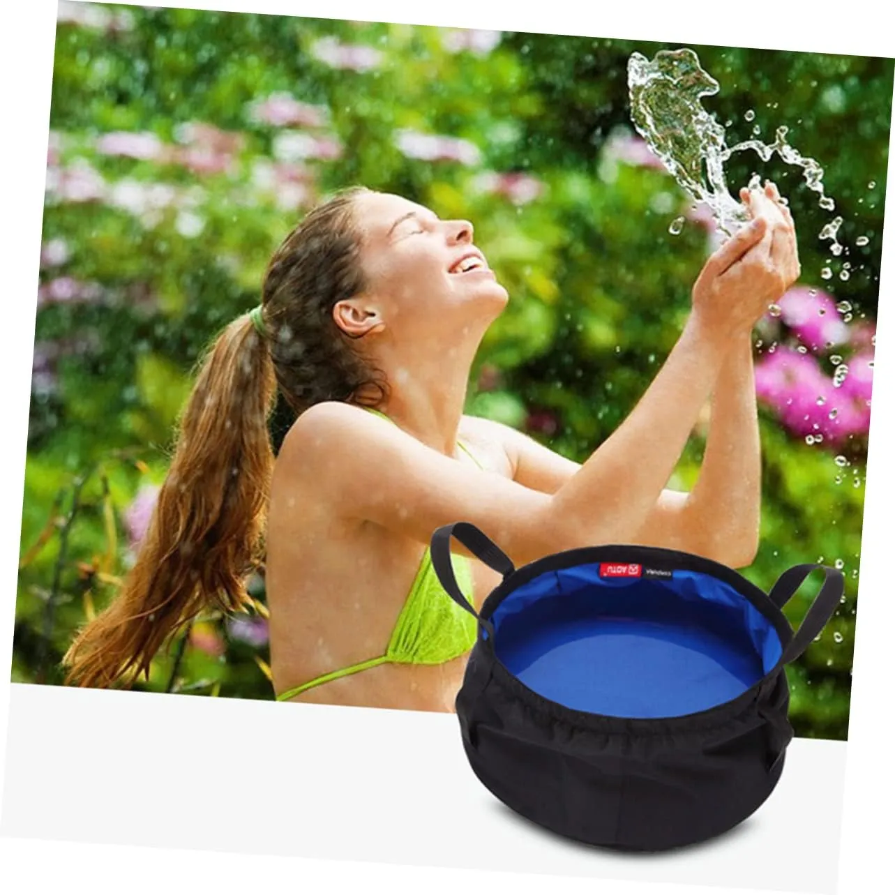 BESPORTBLE 4 Pcs Collapsible Water Container Travel Foldable Outdoor Product