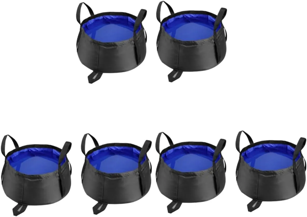BESPORTBLE 4 Pcs Collapsible Water Container Travel Foldable Outdoor Product
