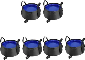 BESPORTBLE 4 Pcs Collapsible Water Container Travel Foldable Outdoor Product