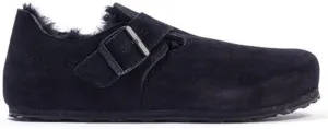Birkenstock Unisex London Shearling Suede Shoes
