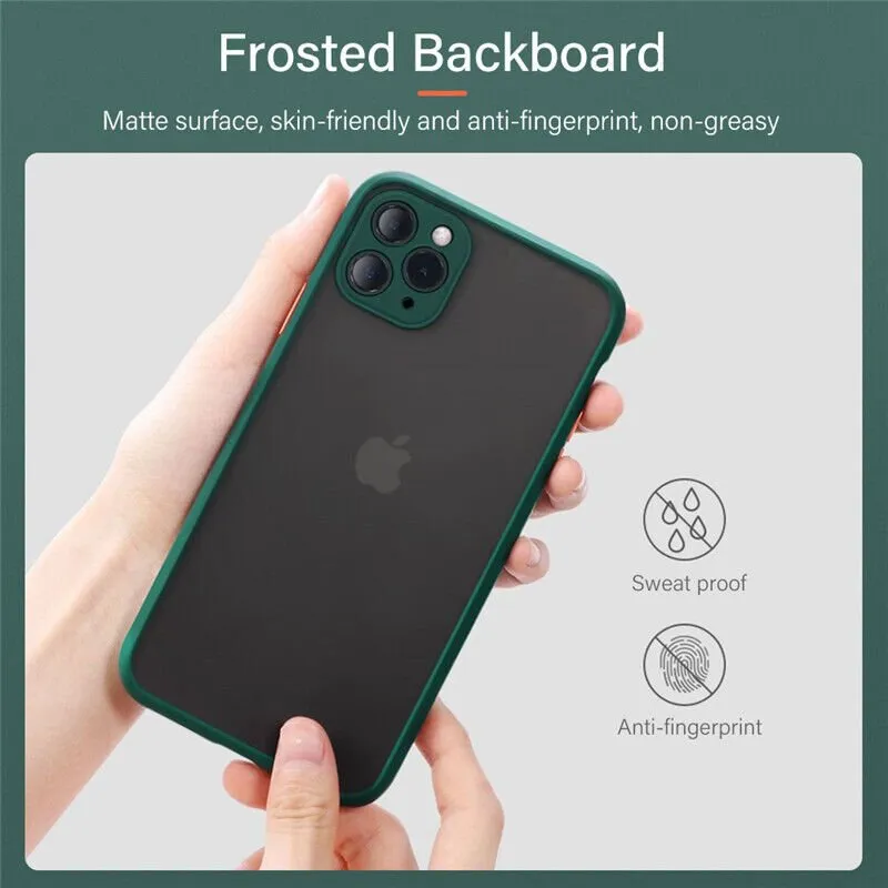 Black Matte Surface Ultra Protective iPhone 13 Pro Case