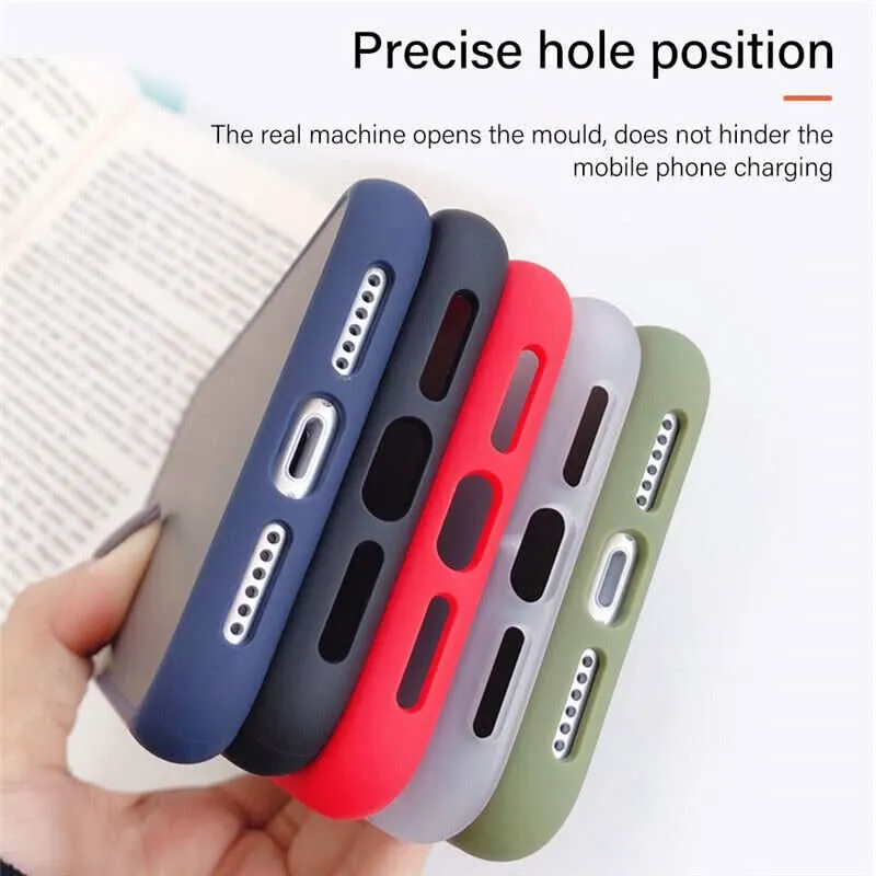 Black Matte Surface Ultra Protective iPhone 14 Case
