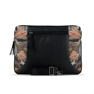 Black Mixed Laptop Sleeve Textile Wild