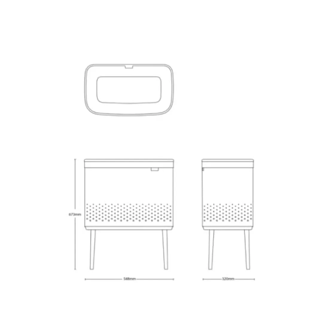 Brabantia Bo Laundry Bin 60L