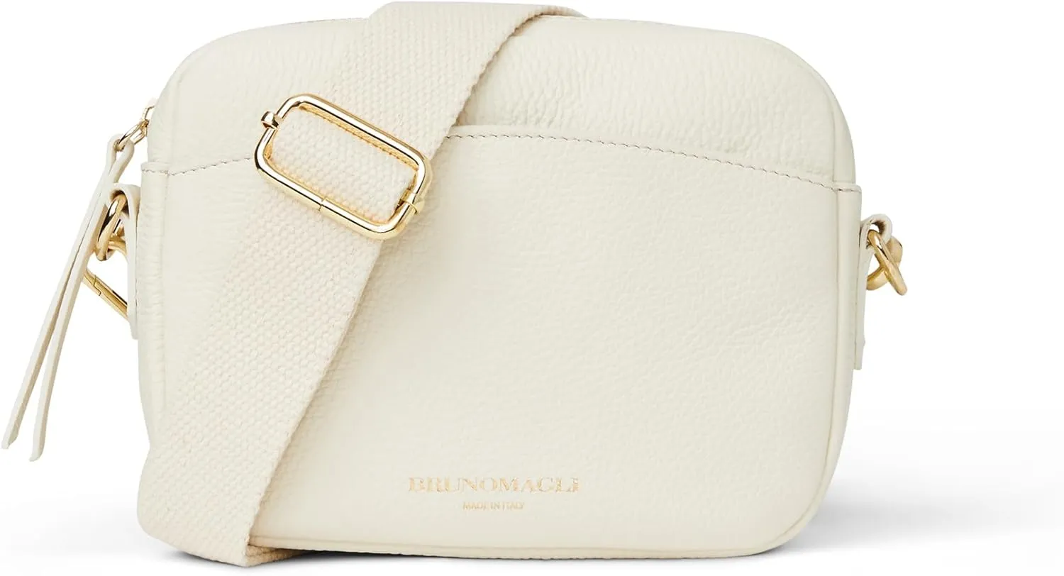 Bruno Magli M Carina Leather Camera Bag