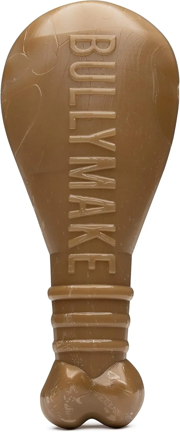 BULLYMAKE Nylon Turkey Leg Chew Toy For Dogs | Durable Dog Toy for Aggressive Chewers | Made in USA