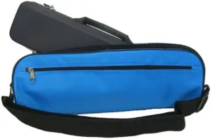 C Flute Case Cover with Handle and Shoulder Strap, Blue