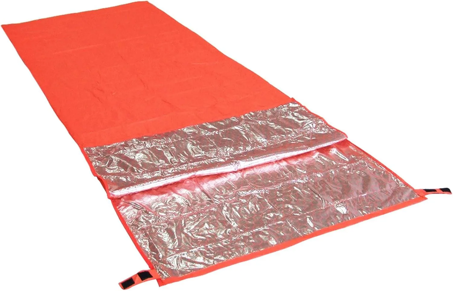 Camping Sleeping Bag Hiking Sleeping Bag Sleeping Bag Portable Warming Single Sleeping Bag Reflective Lock Outdoor Camping Travel Hiking Sleeping Bag, Orange