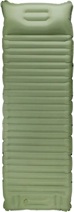 Camping Sleeping Pad Inflatable Camping Mattress Compact-Portable Lightweight Sleeping Mat with Built-in Foot