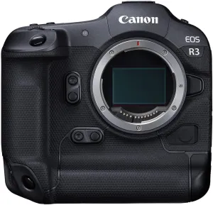 Canon EOS R3 Mirrorless Camera (Body Only), Full-Frame Camera, 6K 60p RAW, 4K 120p Video, 24.1 Megapixel CMOS Sensor, DIGIC X Image Processor, for Sports, Action, Black