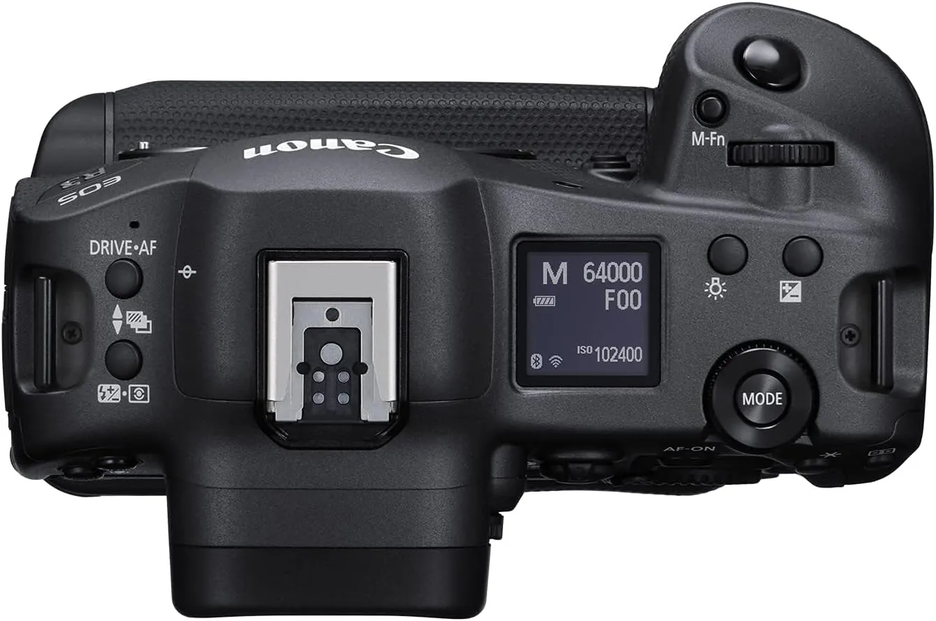 Canon EOS R3 Mirrorless Camera (Body Only), Full-Frame Camera, 6K 60p RAW, 4K 120p Video, 24.1 Megapixel CMOS Sensor, DIGIC X Image Processor, for Sports, Action, Black