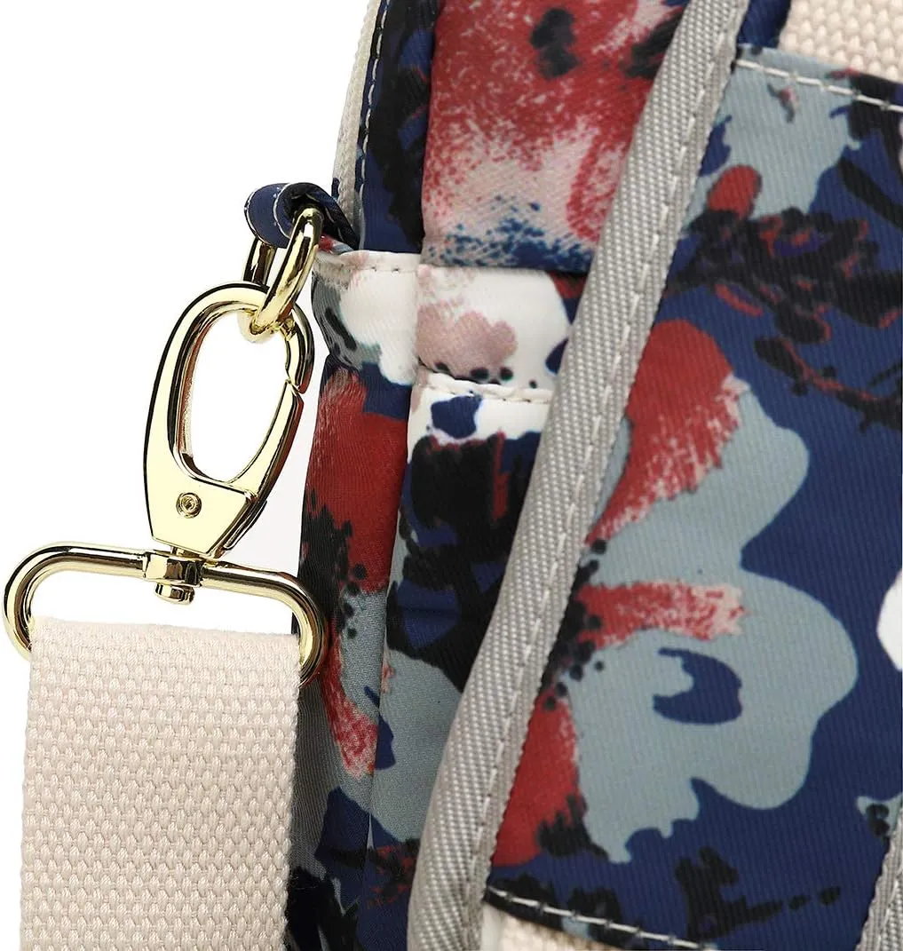 Canvaslove Camellia Pattern Waterproof Laptop Shoulder Messenger Bag Case with Rebound Bubble Protection For Macbook Pro 15 And 14 Inch To 15.6 Inch Laptop