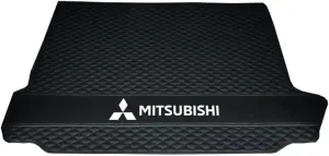 Car Boot Mats, for Mitsubishi Mirage G4(A1O) 2019- Rear Trunk Storage Cargo Anti-Scratch Protector Tray Cover Liner, Auto Accessories,A-Black