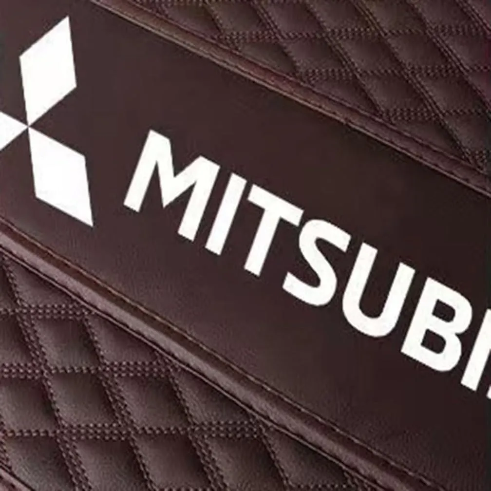 Car Boot Mats, for Mitsubishi Mirage G4(A1O) 2019- Rear Trunk Storage Cargo Anti-Scratch Protector Tray Cover Liner, Auto Accessories,A-Black