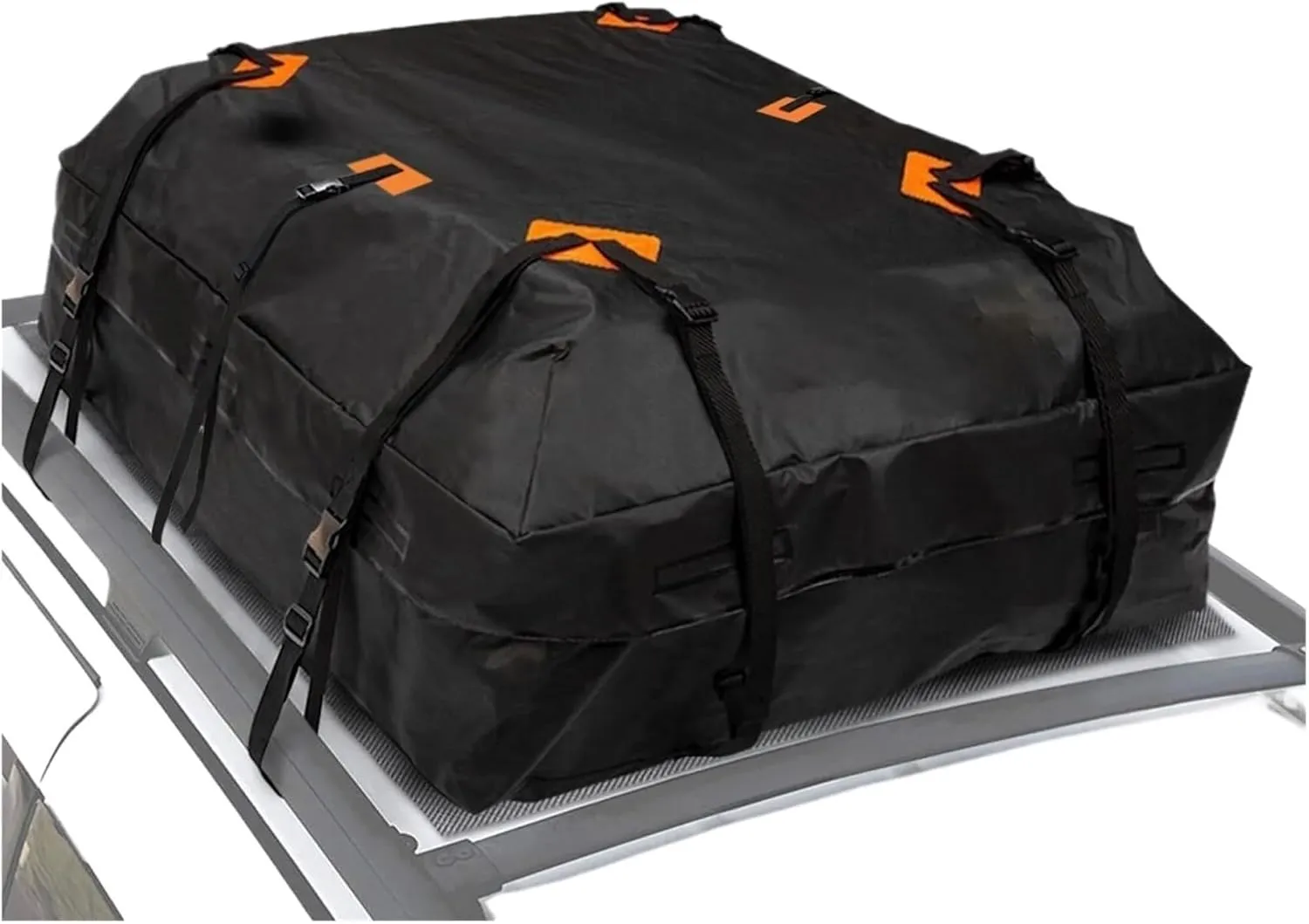 Car roof Rack 600D Cargo Bag Car Roof Cargo Universal Luggage Bag Storage Cube Bag 20 Cubic feet Cars with/Without Rack