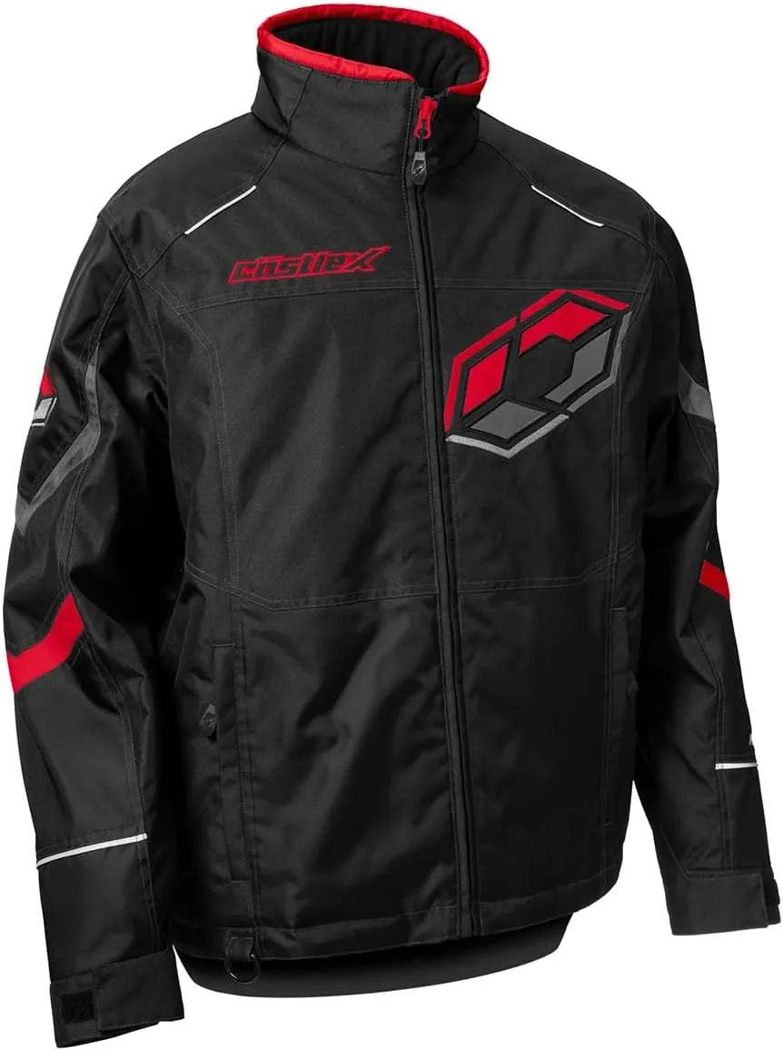 Castle X Men's Platform G7 Jacket (Black/Red - X-Large)
