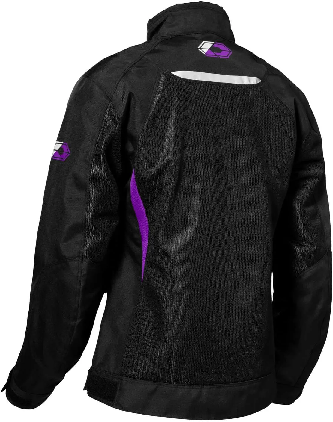 Castle X Women's Pulse 2 Motorcycle Jacket - Black/Grape, Small