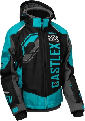 Castle X Women's Strike G5 Jacket (Turquoise/Black/Charcoal - 2X-Large) XX-Large