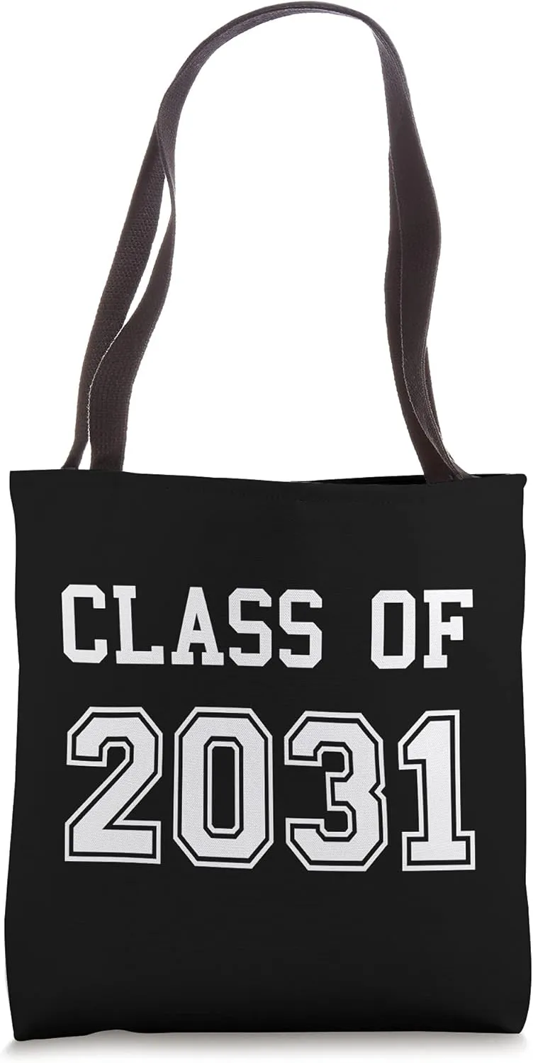 Class Of 2031 Graduation School Future Graduate Tote Bag