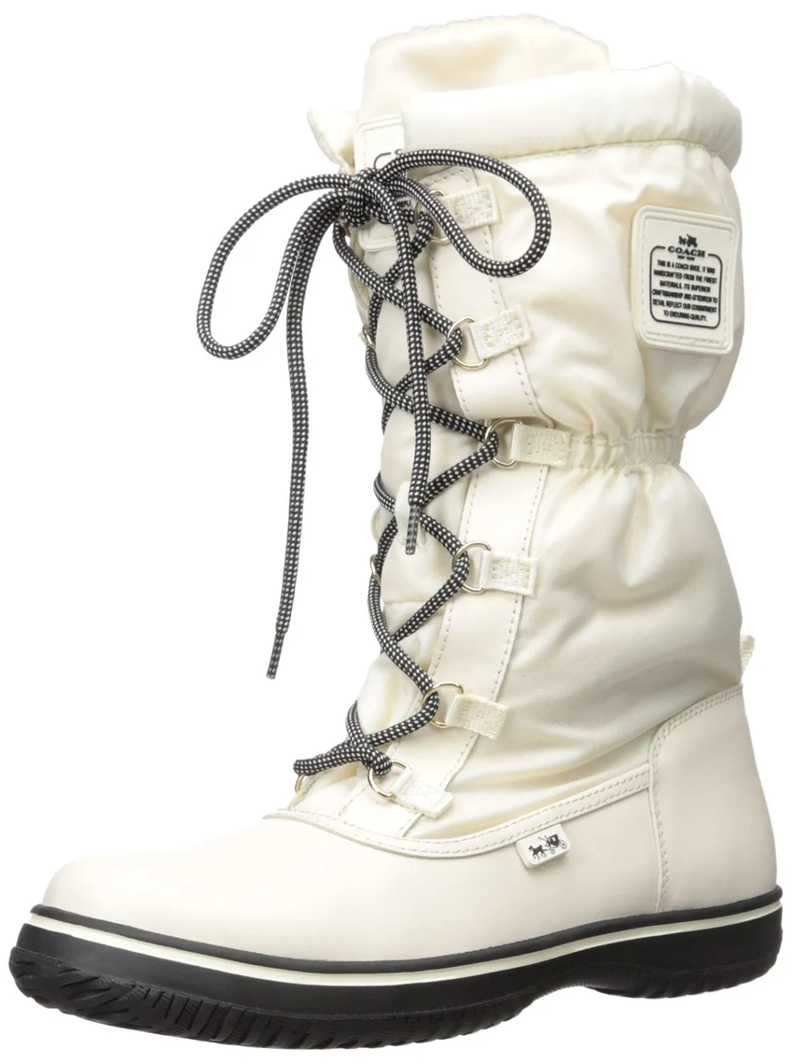 Coach Sage Women's Nylon Cold Weather Hiking Snow Boots