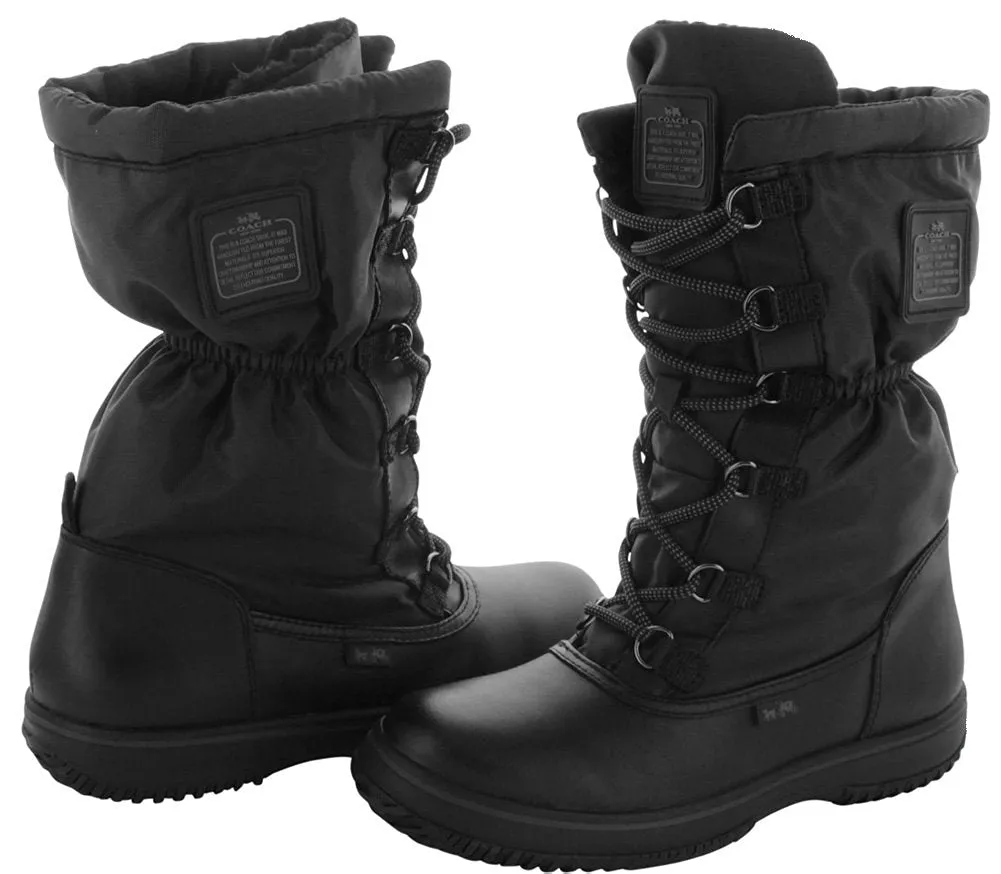 Coach Sage Women's Nylon Cold Weather Hiking Snow Boots