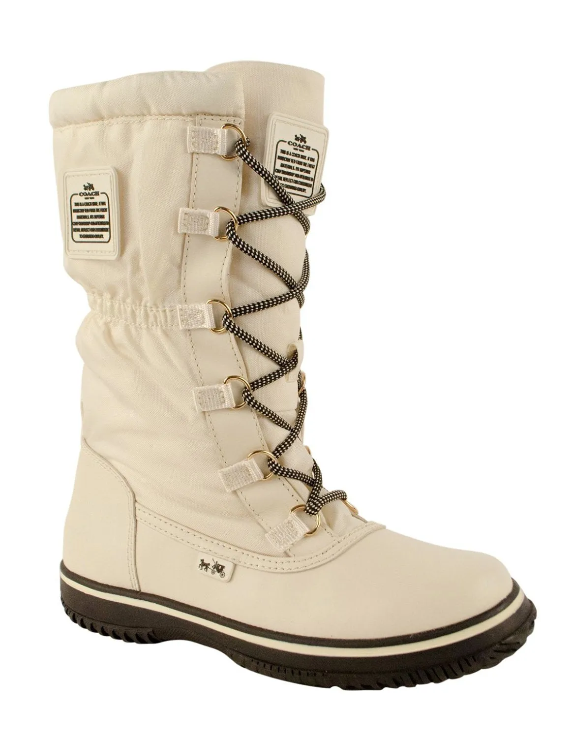 Coach Sage Women's Nylon Cold Weather Hiking Snow Boots