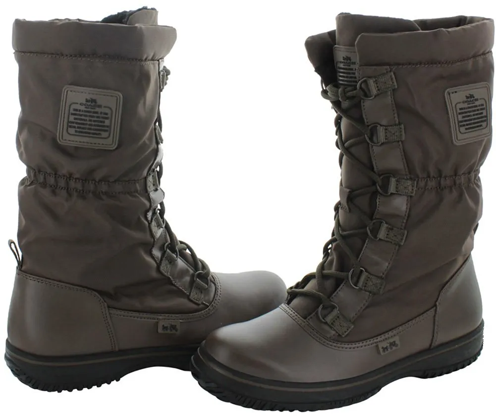 Coach Sage Women's Nylon Cold Weather Hiking Snow Boots