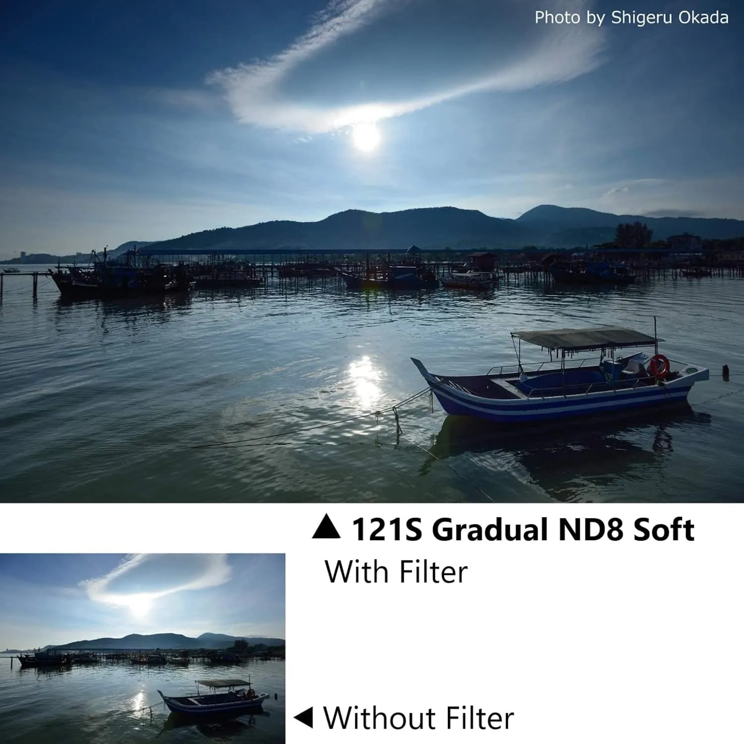 Cokin Square Filter Landscape Creative Kit - Includes Gnd 3-Stop Soft (121S), Gdn Blue Soft (123S), Gnd Tobacco Soft (125S) for M (P) Series Holder - 84mm X 100mm