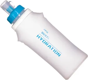 Collapsible Water Bottles for Travel - Sports Water Bottle with Straw | Sports Squeeze Water Bottle with Straw, Leak Proof Water Container for Running Hiking Cycling Climbing(Transparent)