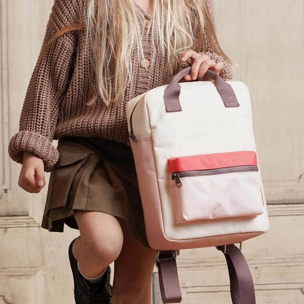 Colorblock Backpack — Sensational Sand
