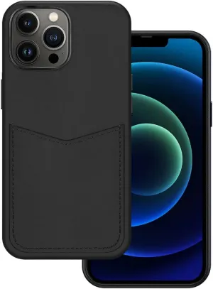 Compatible with iPhone 13 Pro Wallet Case, Italian Genuine Leather Case for iPhone 13 Pro with Card Holder Built-in Magnets for MagSafe Charging-Midnight