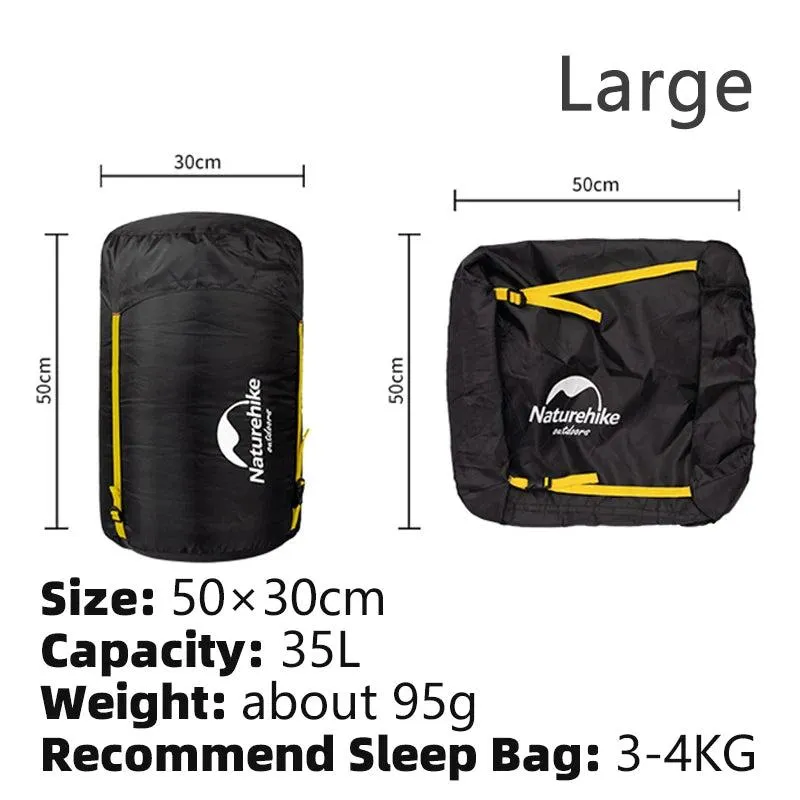 Compression Bag for Sleeping Bags – Splash-Proof Portable Storage Sack for Camping and Travel
