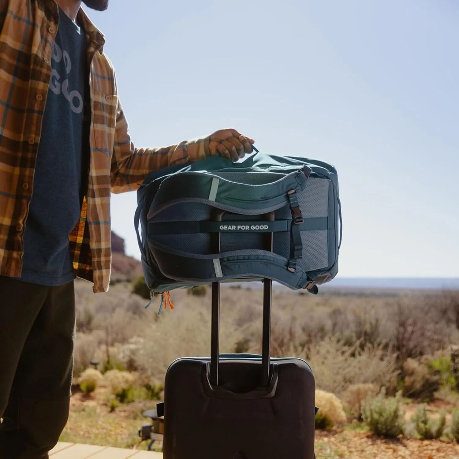 Cotopaxi Allpa 35L Travel Pack, Blue Spruce/Abyss