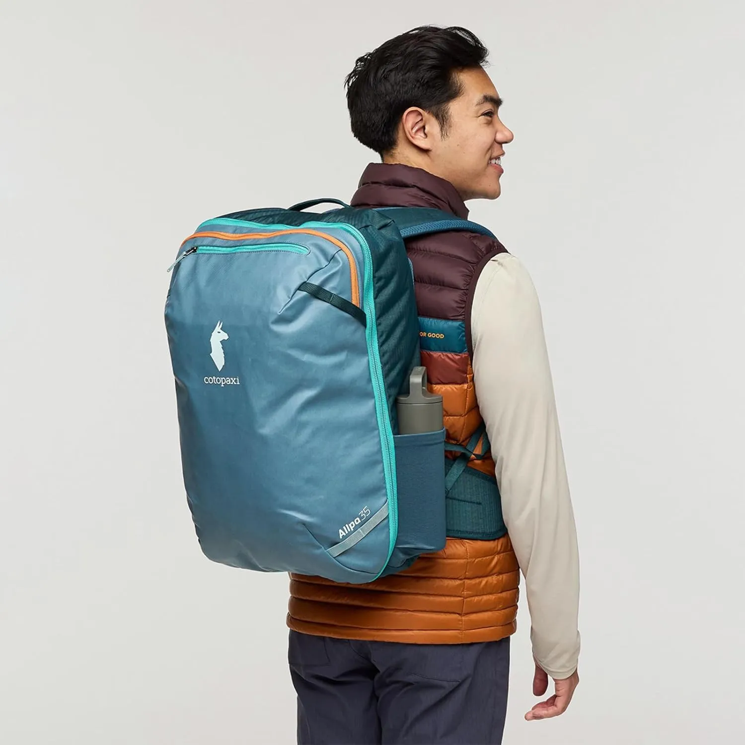 Cotopaxi Allpa 35L Travel Pack, Blue Spruce/Abyss
