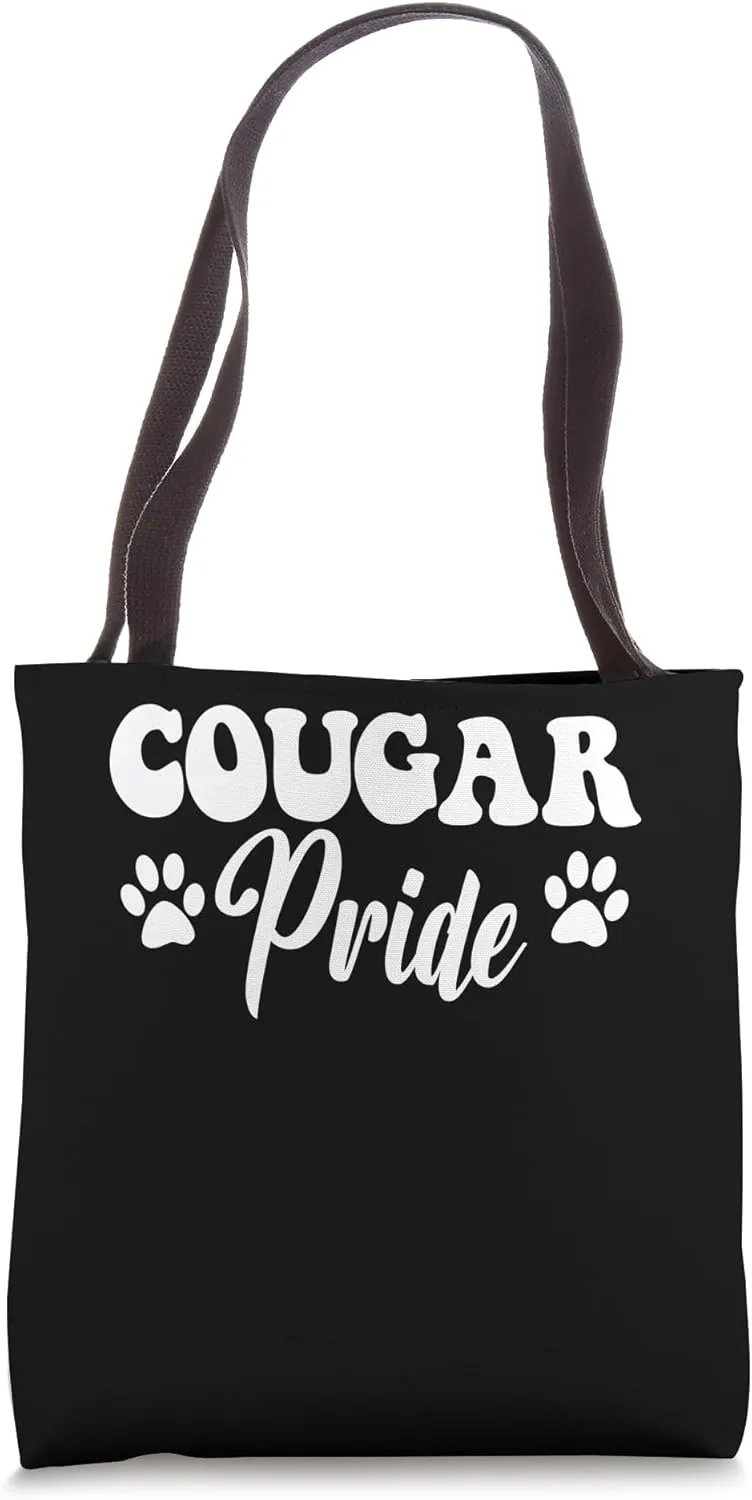 Cougar Pride High School Cougars Sports Team Cougars Tote Bag
