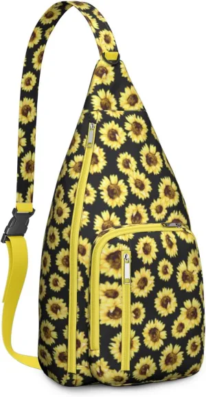 Crossbody Sling Bag Hiking TravelBackpack Lightweight Water-Resistant Trendy Casual