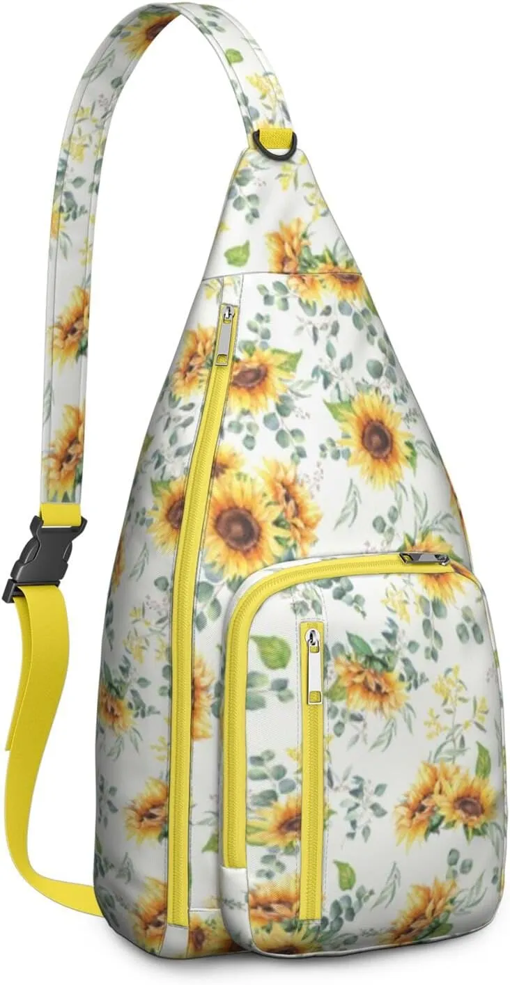 Crossbody Sling Bag Hiking TravelBackpack Lightweight Water-Resistant Trendy Casual