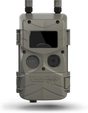 Cuddeback Tracks Black Flash, LTC-3A, Solo Cell Camera, AT&T & Verizon.25 Trigger Speed, Low Glow IR LEDs, Hi-Res Photo Download,Brown