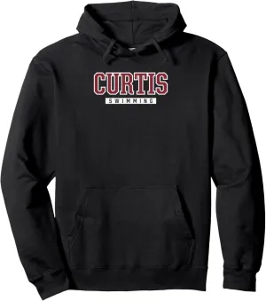 Curtis High School Swimming Pullover Hoodie