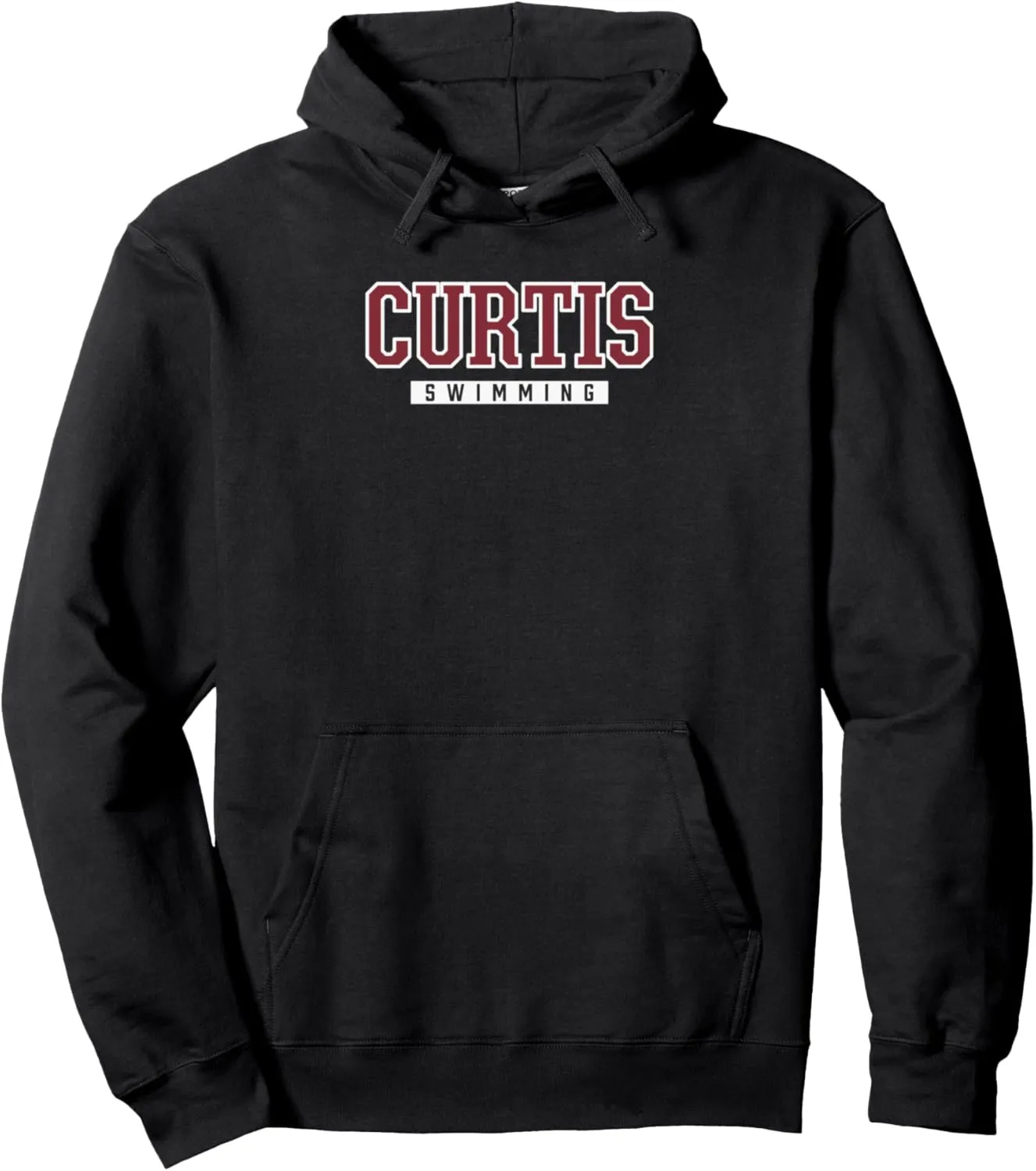 Curtis High School Swimming Pullover Hoodie