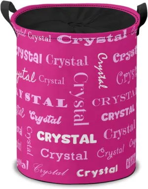 Custom Name Laundry Hamper Basket, Personalized Collapsible Portable Laundry Bag with Name, Storage Bins Baskets, Baby Boys Girls Laundry Basket,Toys Storage Basket, Gifts Basket, Bedroom Home Decor