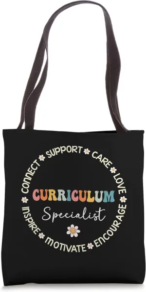 Cute Curriculum Specialist Squad Appreciation back to school Tote Bag