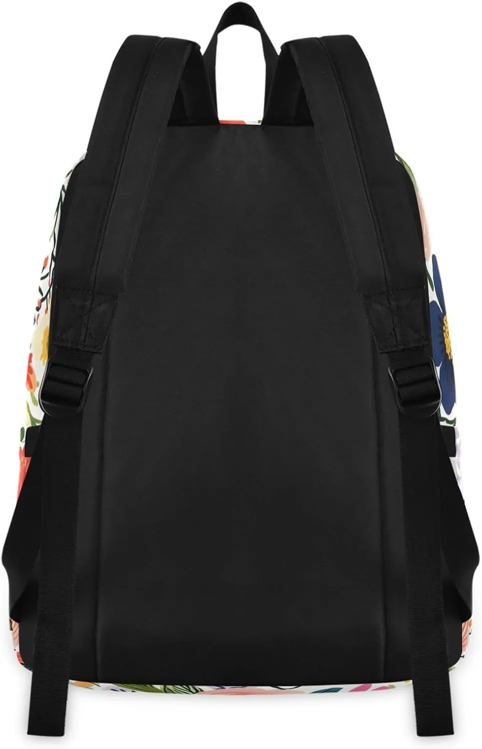 Cute Flower Floral Backpack Set with Lunch Bag for Girls Boys Elementary Primary School Kids Lightweight Daypack Set