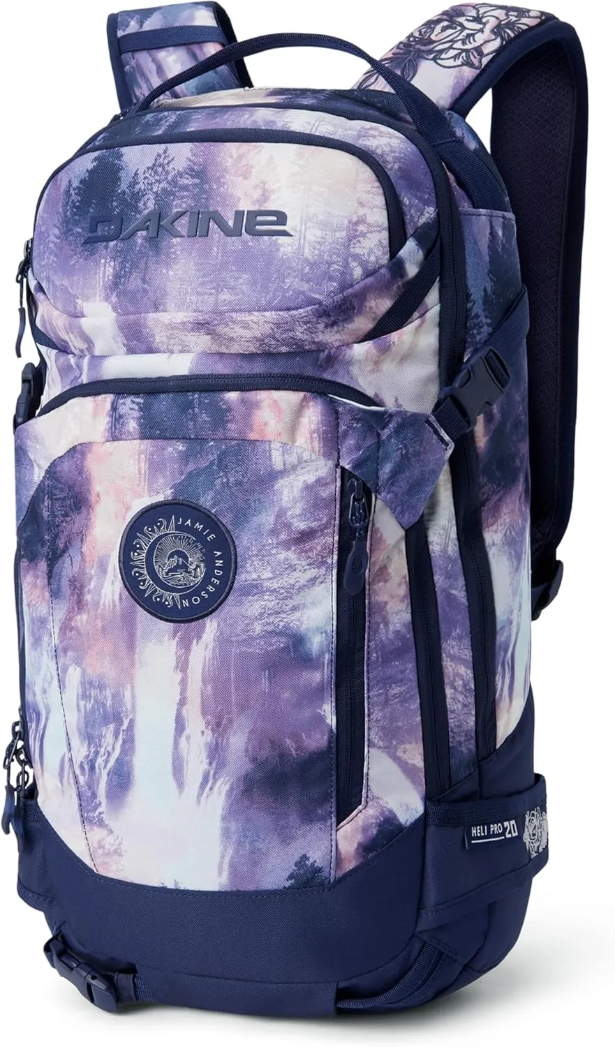 Dakine Womens Team Heli Pro Backpack 20L Jamie Anderson - Anderson Waterfall, One Size