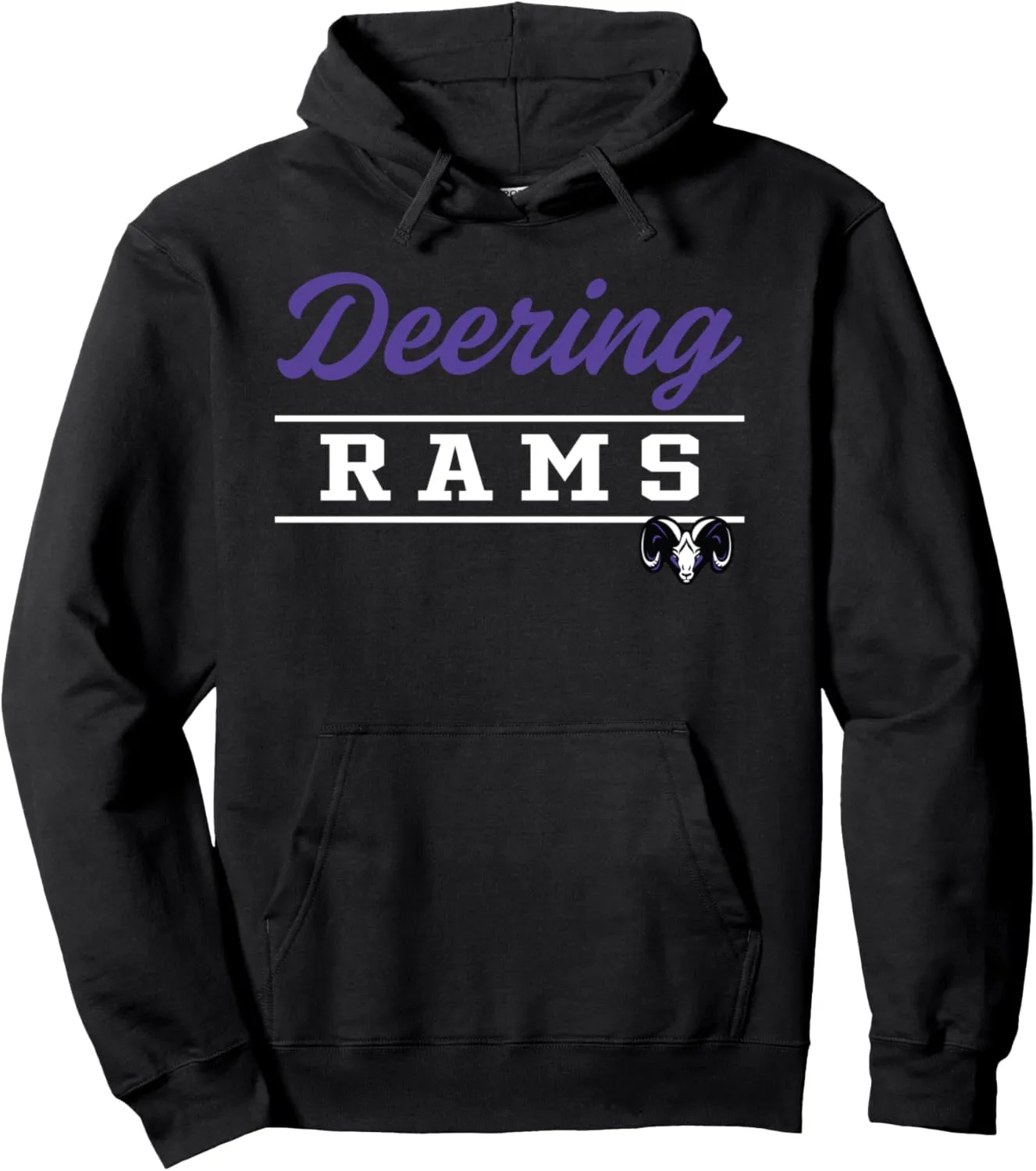 Deering High School Rams Pullover Hoodie