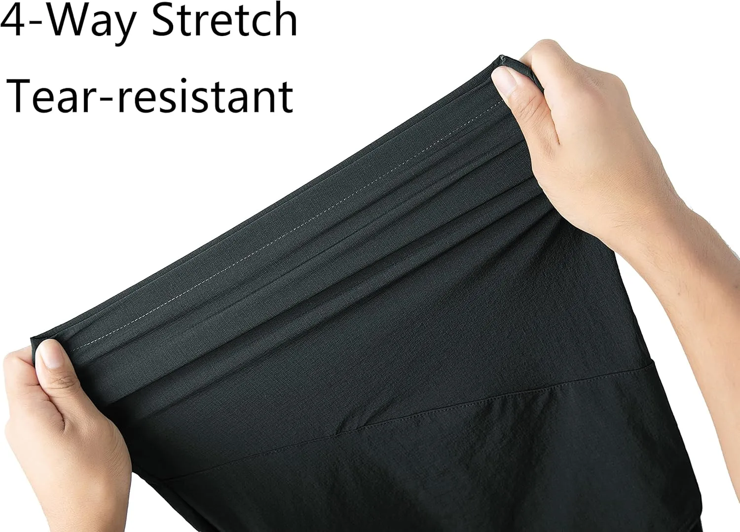 Derminpro Men's Quick Dry Stretch Water Resistant Golf Hiking Shorts with Multi Pockets