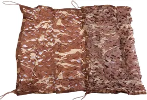 Desert Woodland Camo Netting Truck Sunshading Net Cover Oxford Fabric Hunting Reinforced Camouflage Net Greenhouse Plant Net Cover for Hunting Camping Hiding