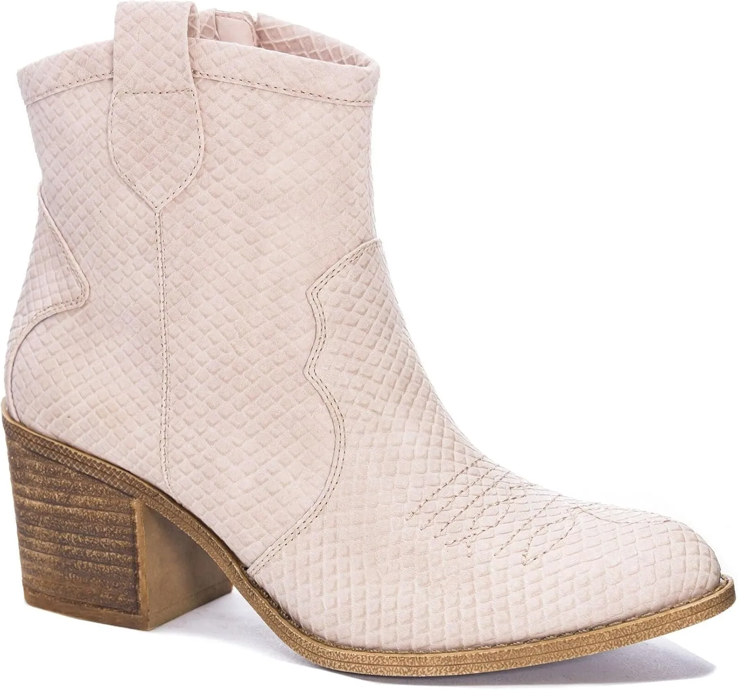 Dirty Laundry by Chinese Laundry Women's Unite Western Boot, Blush, 5